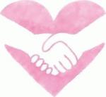 助け合い　ピンクハートの中に握手.jpgのサムネイル画像のサムネイル画像
